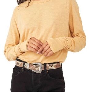 We The Free Arden long sleeve Tee Relaxed Tee